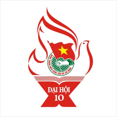 Logo Đại hội Đoàn toàn quốc lần thứ 10